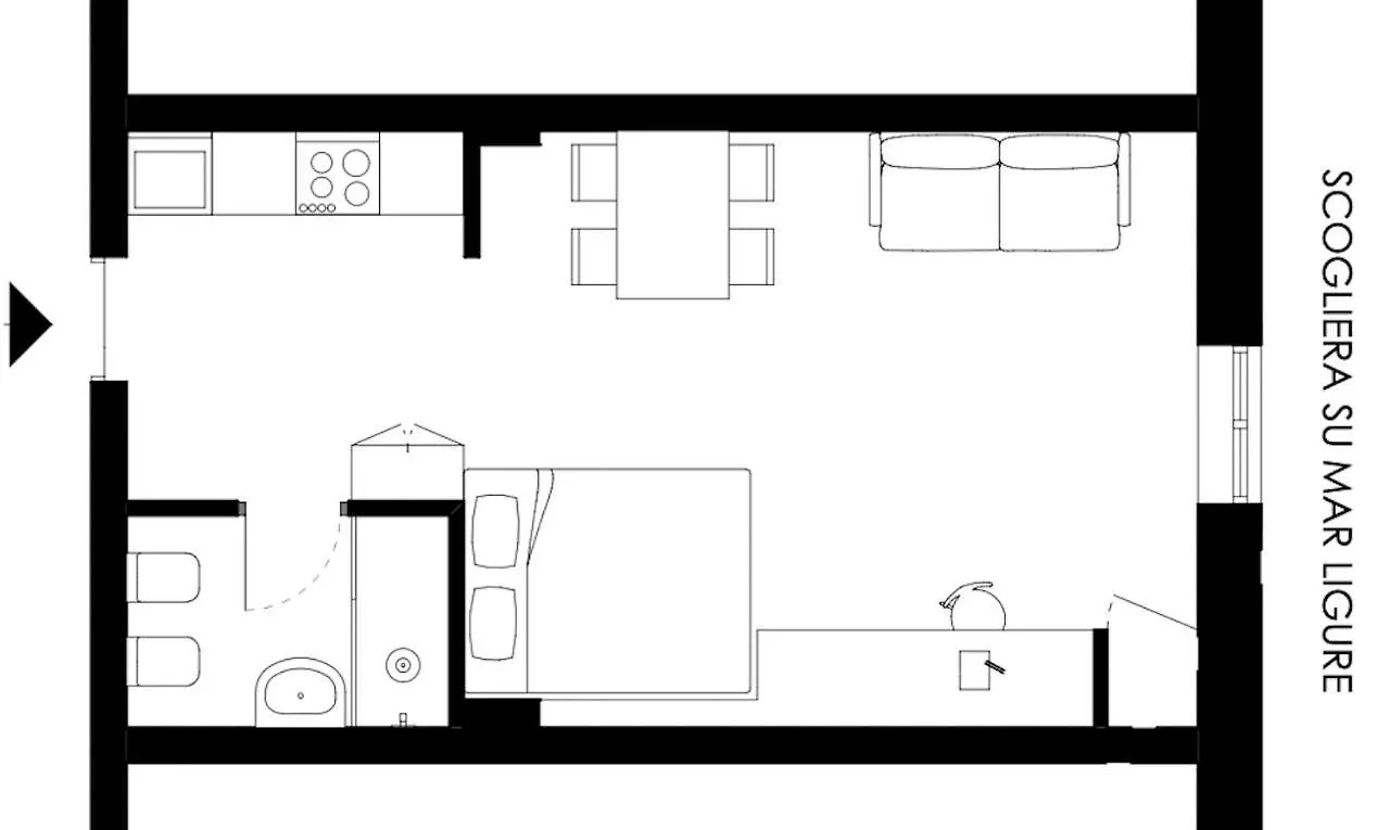 Ca De Ma - Sea Front Apartment 제노바